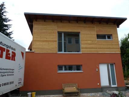 Wohnhaus als Massivholzhaus